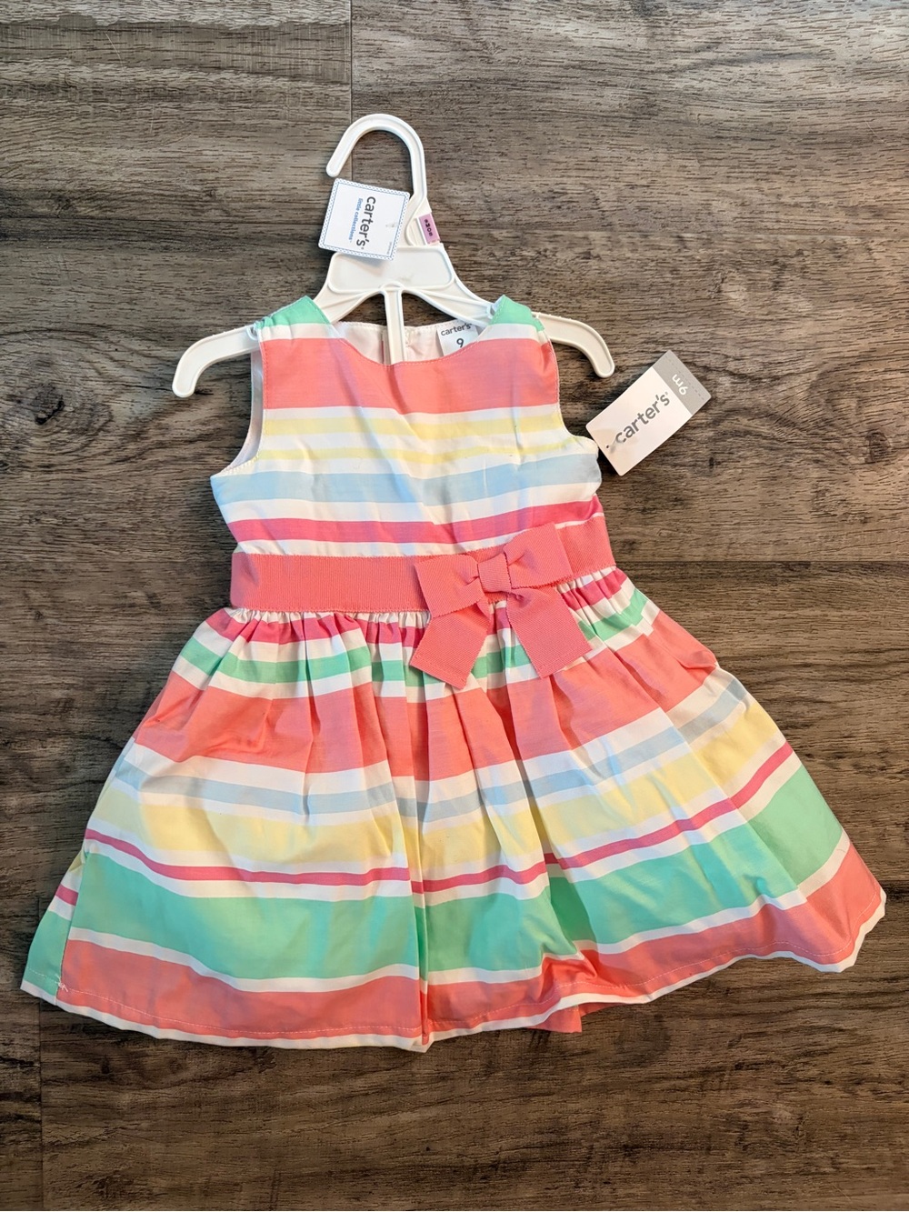 Brand New Carter’s 9 Month Colorful Baby Girl Dress
